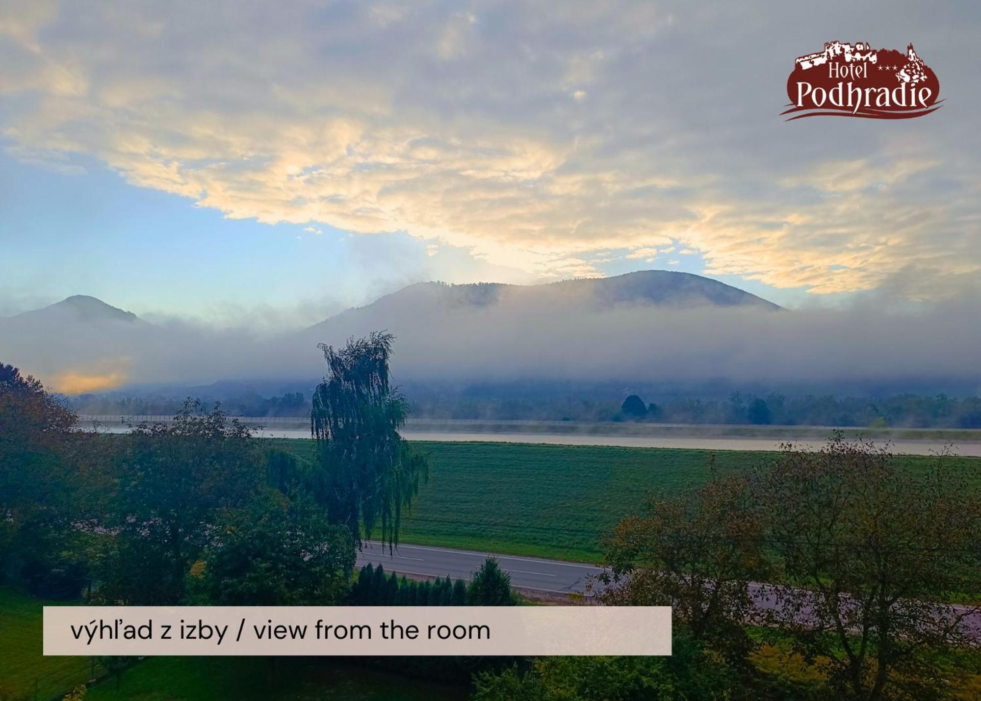 Hotel Podhradie Поважска-Бистрица Экстерьер фото